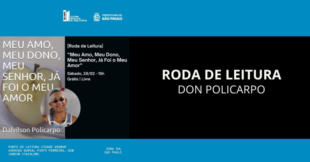 Roda de Leitura promove encontro literário – Don Policarpo