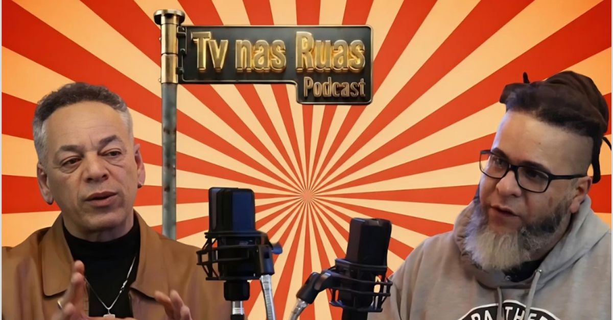 Don Policarpo participa do podcast TV nas Ruas, com Rafael Canudense